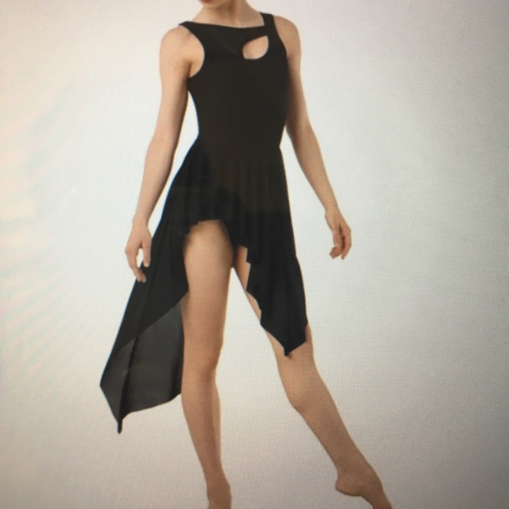 Black balera dress